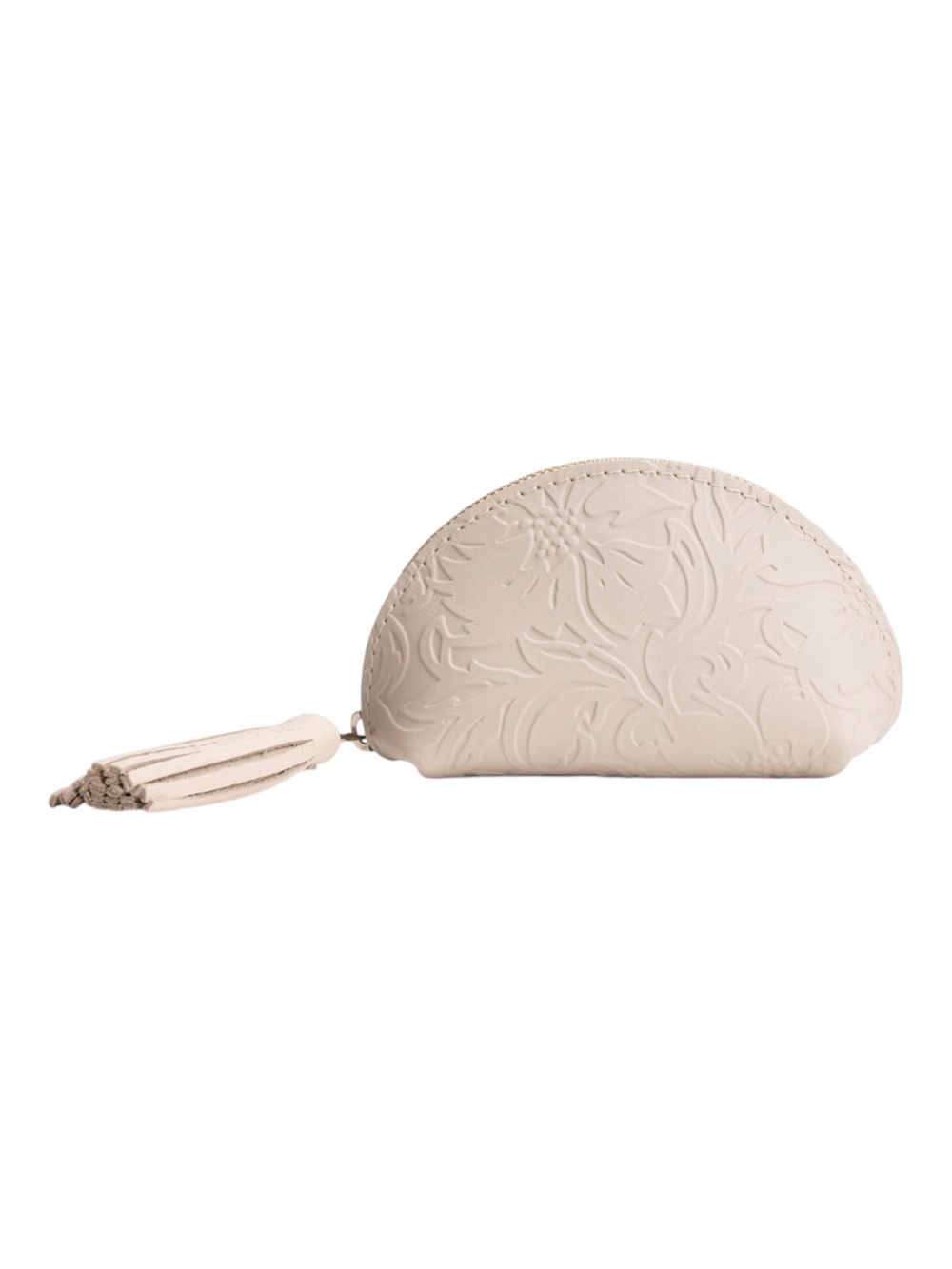 PORTLAND LEATHER Taco Tassel Pouch Jasmine